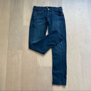 PAIGE Lennox straight leg slim loose fit jeans for men, waist 30